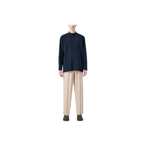 Homme Plissé Issey Miyake FW24 Casual Pants Men's Brown