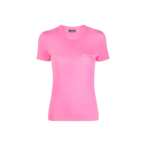 Jacquemus Le T Shirt 
Dark Pink

