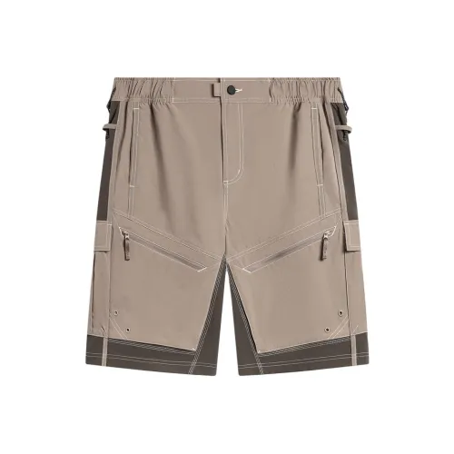 LiNing CF Tracing Sports Shorts Men's Stone Lotus Brown