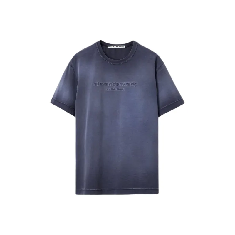 Alexander Wang Logo-embossed Cotton T-shirt-0