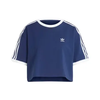 Adidas Adicolor 3 Stripes Loose Crop Tee