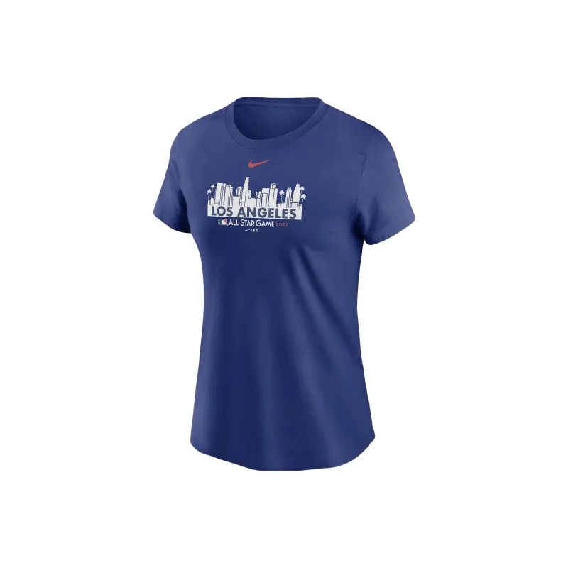 Mlb X Nike T-Shirts Women's Royal Blue-0