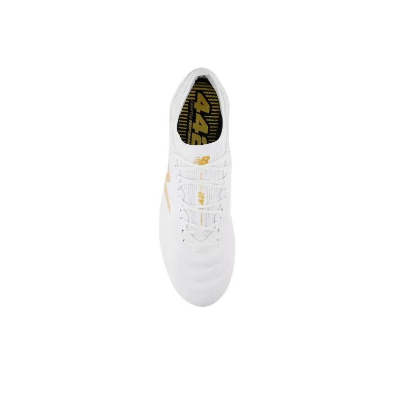 New Balance 442 ELITE V2 HG Rubber Short Studs Soccer Shoes Unisex White-4