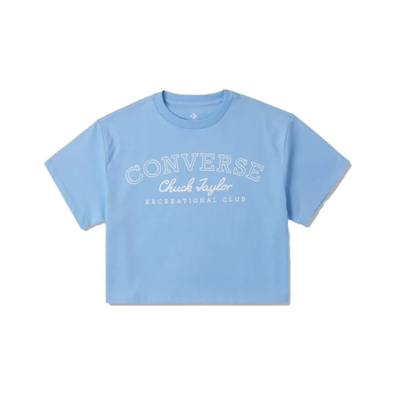 Converse T Shirts Women's Blue-0
