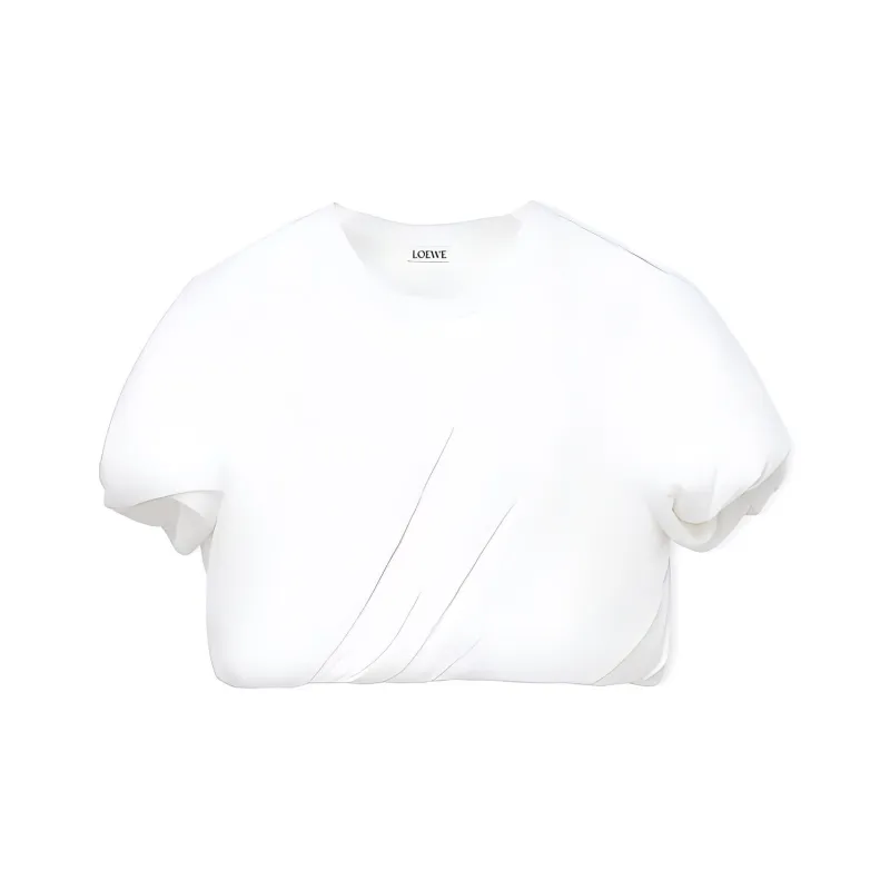 LOEWE Crop Tops Women's White-0