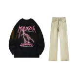 Black (Long-Sleeved)+Yellow Mud Jeans