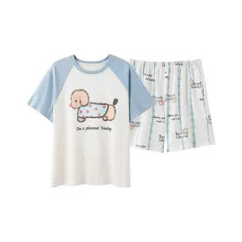 Qiao Ni Tong Pajama Set Women's Image Color