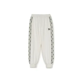 MLB New York Yankees FW24 Casual Pants Unisex Cream