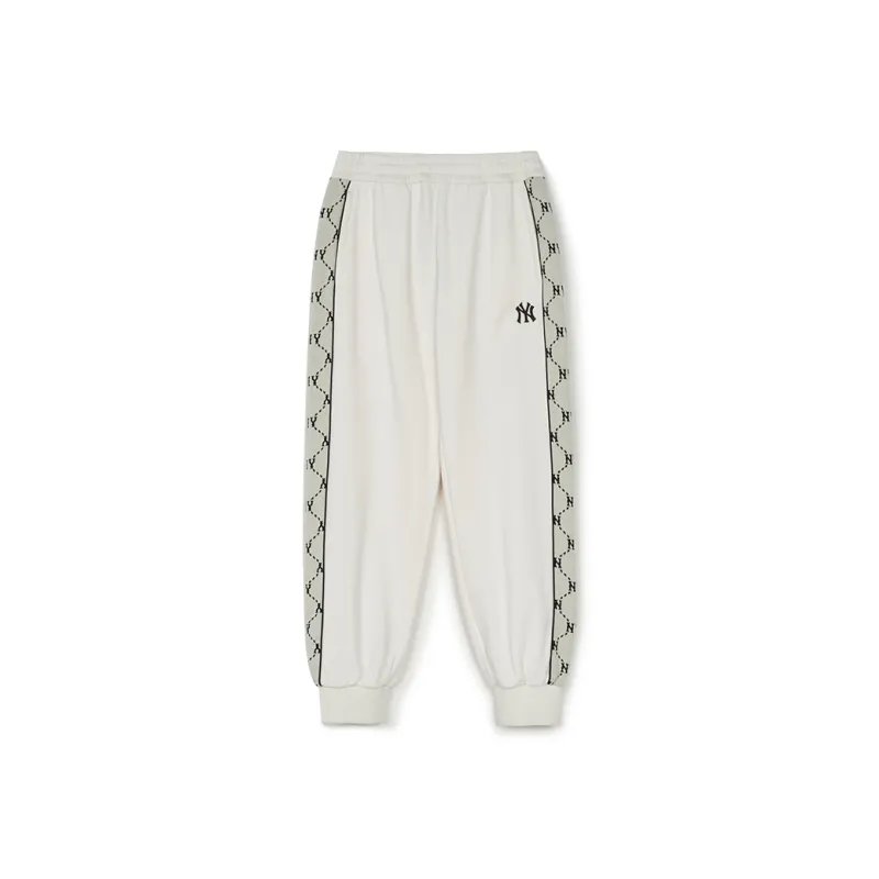 MLB New York Yankees FW24 Casual Pants Unisex Cream-0
