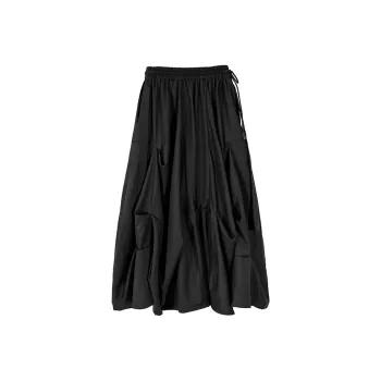 LUYUSHANYU Skirt Pants Unisex Black