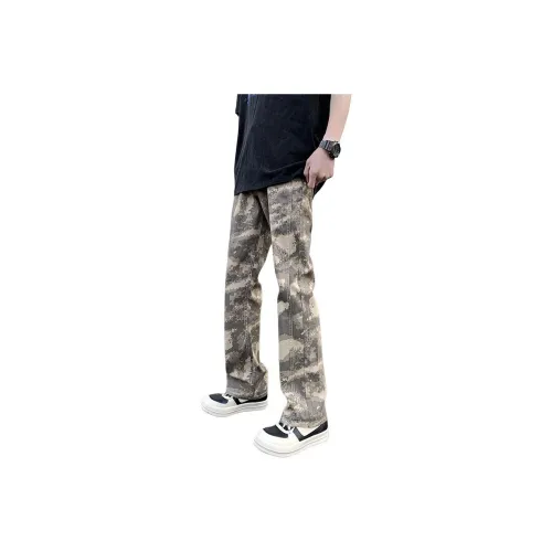 BENGEN Vibe Workwear Casual Pants Men's Camouflage