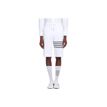 THOM BROWNE Sports Shorts Men White