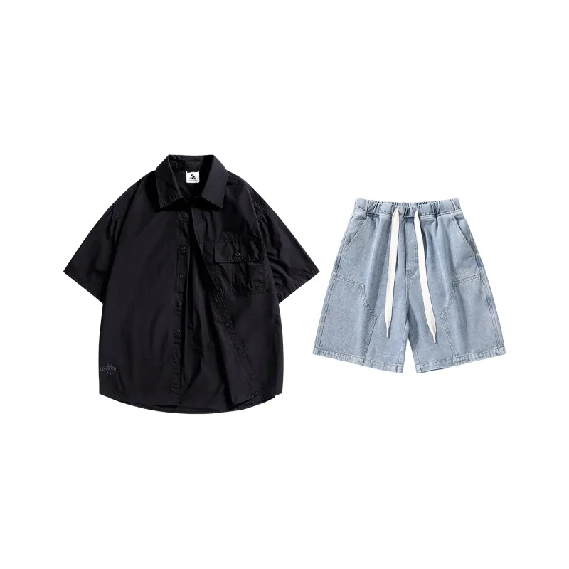 SANKAIMADE Cosmic Genie Series Shirt Matching Sets Unisex-29