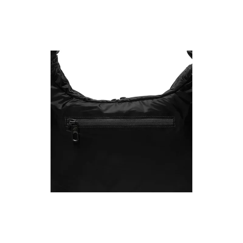 New Balance Nylon Hobo Bag, Handbag, Shoulder Bag, Crossbody Bag Women's Black-3