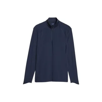 PUMA YOU-V YouV Quarter-Zip Golf Pullover Women's T-Shirt Women's Blue