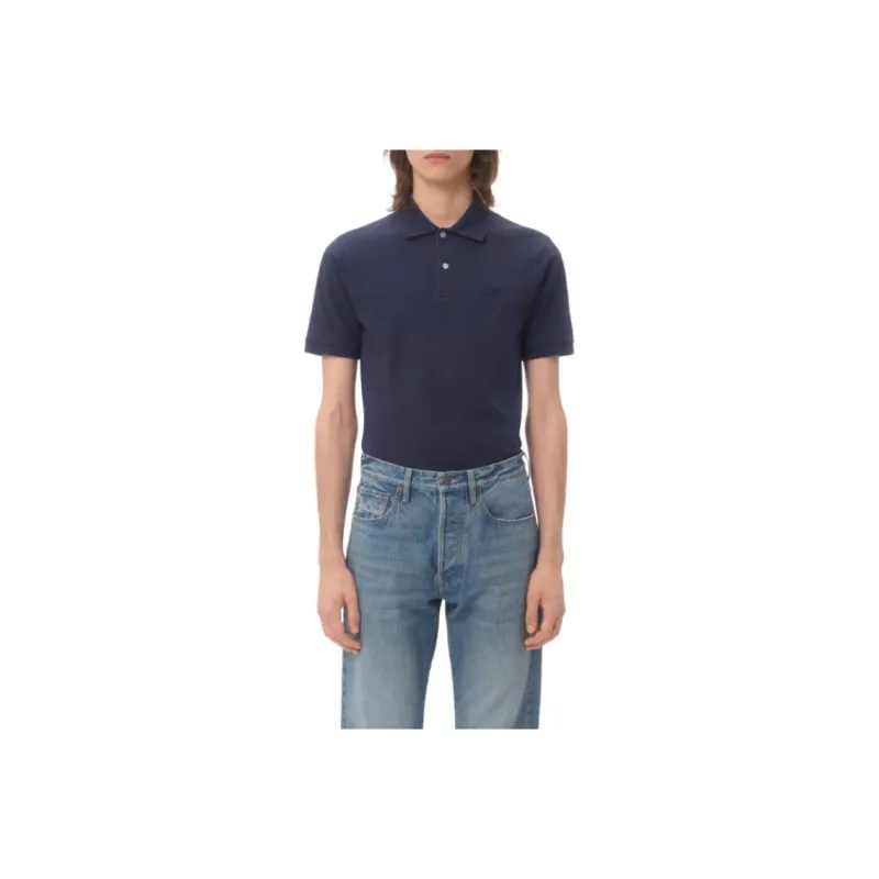 Valentino Logo Embroidered Short Sleeved Polo Shirt-0