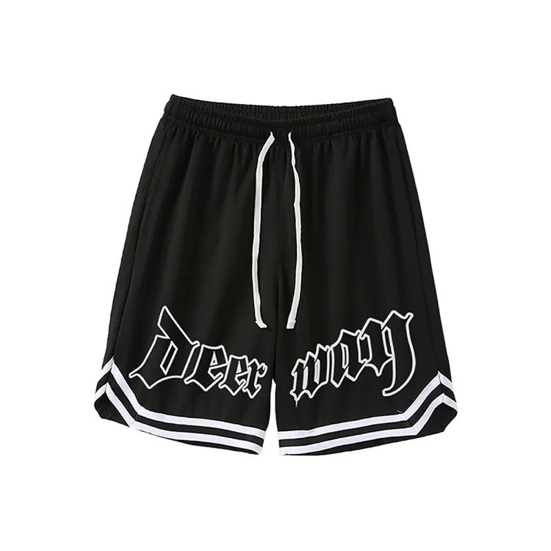 DEERWAY Casual Shorts Unisex Black-0