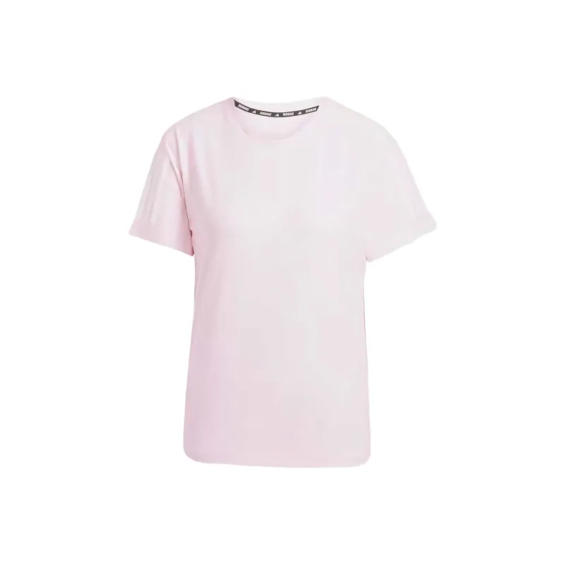 Adidas Women's Own The Run T Shirt Clear Pink-0