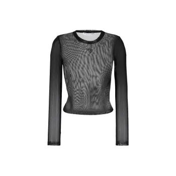 alexander wang Semi-sheer Mesh Top