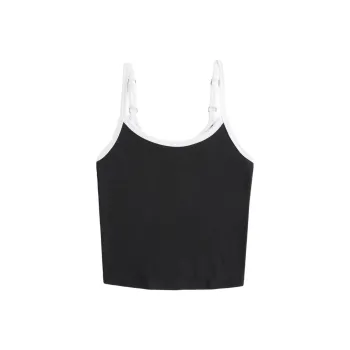 Hollister Tank Tops Women's Black White