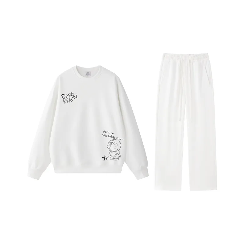DoraemonA Sweatshirt Set Unisex-5