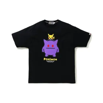 A BATHING APE X Pokemon Oversized Ladies Gengar Tee #2 Purple