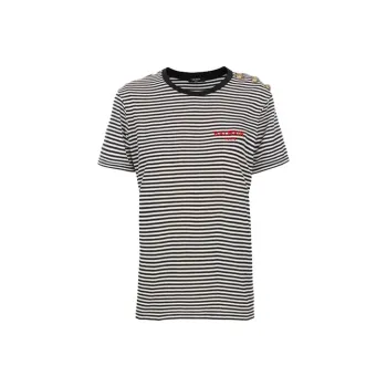 BALMAIN T-Shirts Women's Red