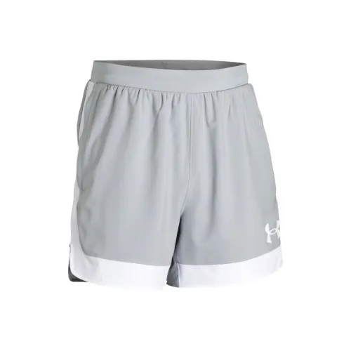 Under Armour Baselin Sports Shorts Men Gray