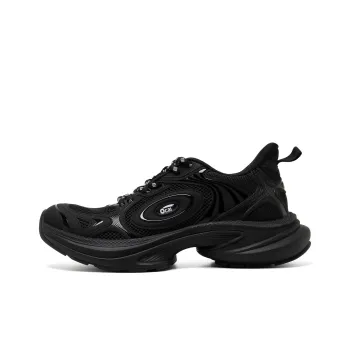 Ocai Slip Resistant And Abrasion Resistant Coverage Low Top Casual Running Shoes Unisex Black Warrior