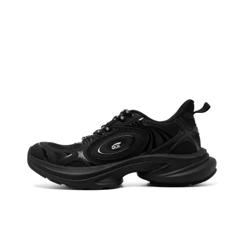 Ocai Slip Resistant And Abrasion Resistant Coverage Low Top Casual Running Shoes Unisex Black Warrior