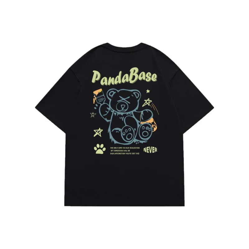 PANDA BASE T Shirts Unisex-2