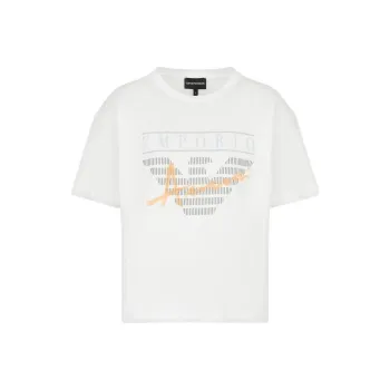EMPORIO ARMANI Crop Tops Women's White