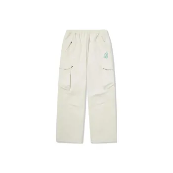 LiNing x BILLIONAIRE BOYS CLUB Casual Pants Men's Eggnog Gray