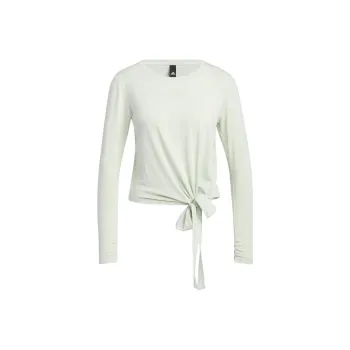 Adidas Crop Tops Women's Linen Green