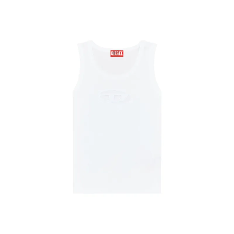 DIESEL T Lynys Od Cut Out Oval D Logo Tank Top-0