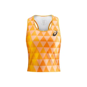 Asics Tank Tops Women's Orange