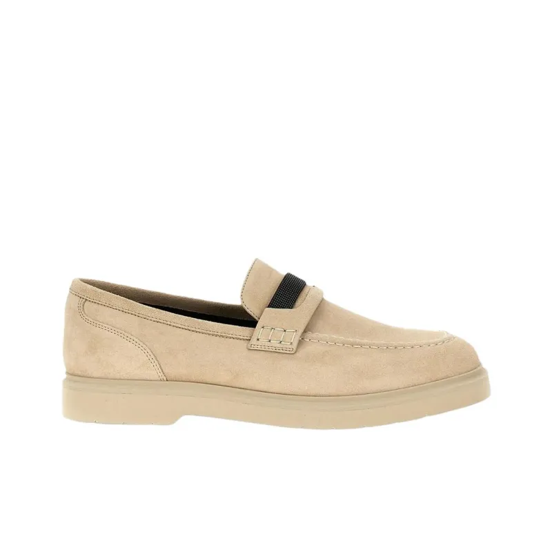 Brunello Cucinelli Embellished Almond Toe Loafers Women's-1