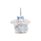 Blue Floral Dress-Summer Princess Bunny with Drooping Ears