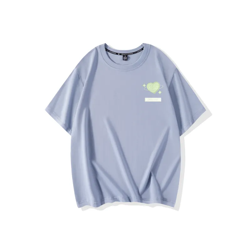 Cotton Drop Shoulder Sleeve T Shirt Women's-10
