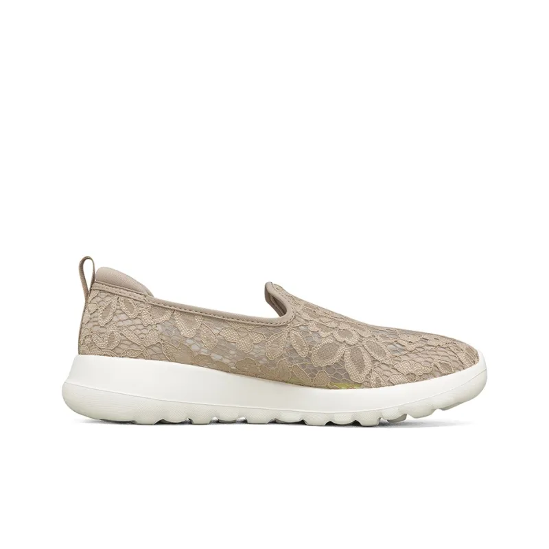 Skechers Go Walk Joy Slip On 'Beige White' Women's-1