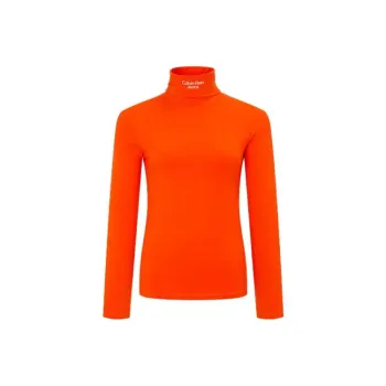 Calvin Klein T Shirts Women's Orange Red