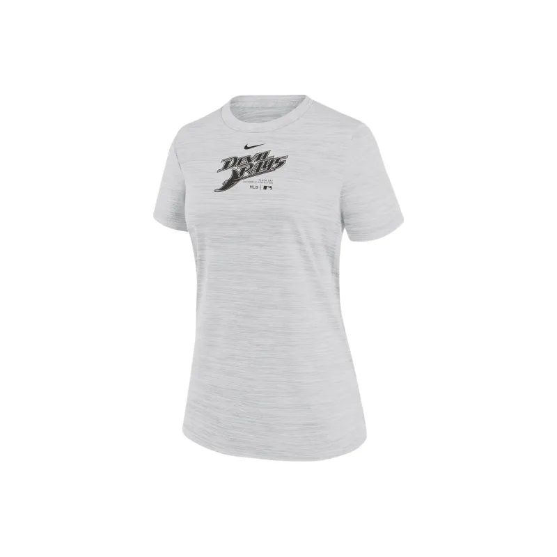 Nike Tampa Bay Rays Authentic Collection Practice Velocity Women's Nike Dri-FIT Mlb T-Shirt-0