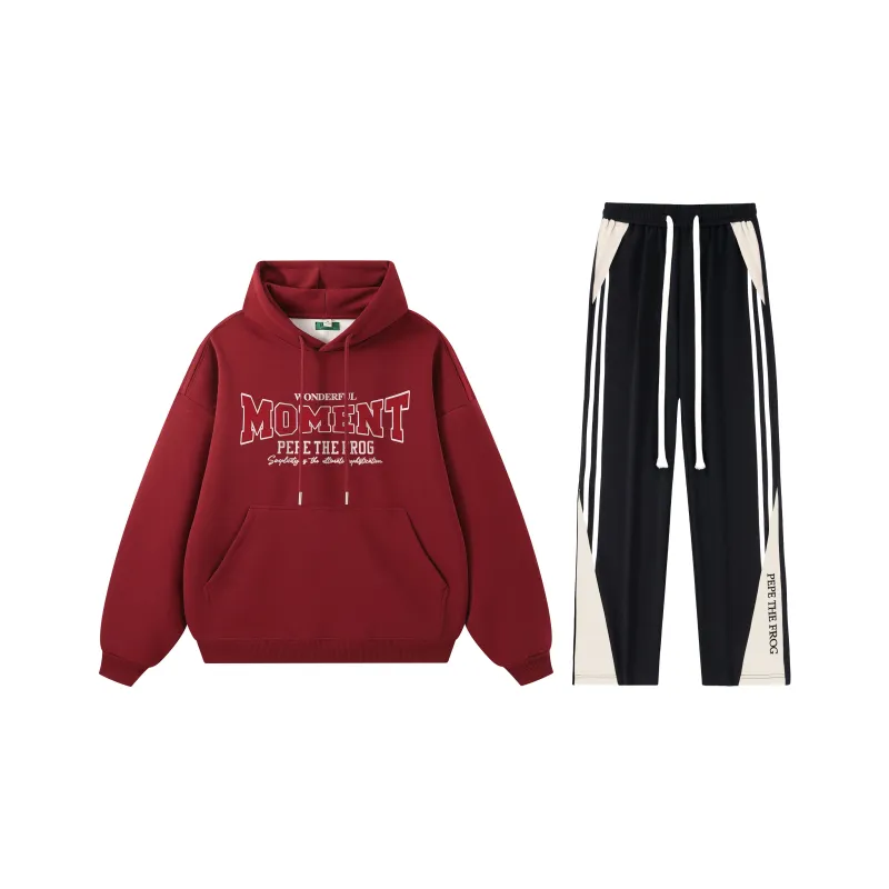 Pepe The Frog Sweatshirt Set Unisex-17