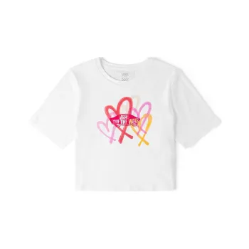 Vans X THE MUSEUM VISITOR Collaboration T-Shirts Women's White