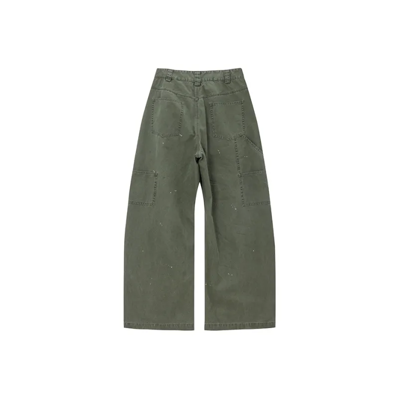 E.D.X Casual Pants Women's Army Green-1