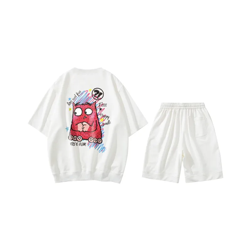 Love Monster Casual Sportswear Unisex-0