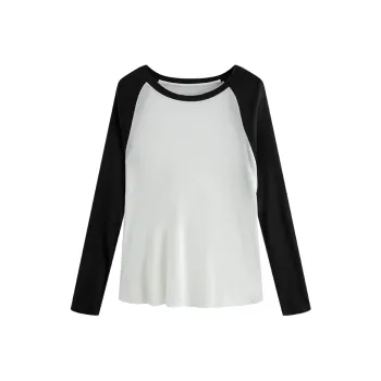 Juden Choi Raglan Sleeve T Shirt Women's Black