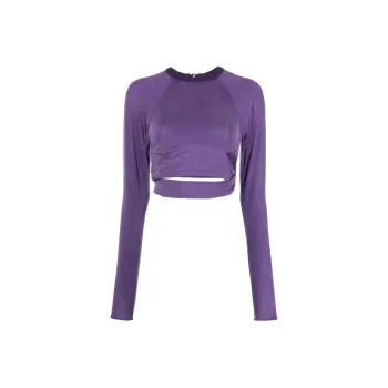 Jacquemus Crop Tops Women's Purple