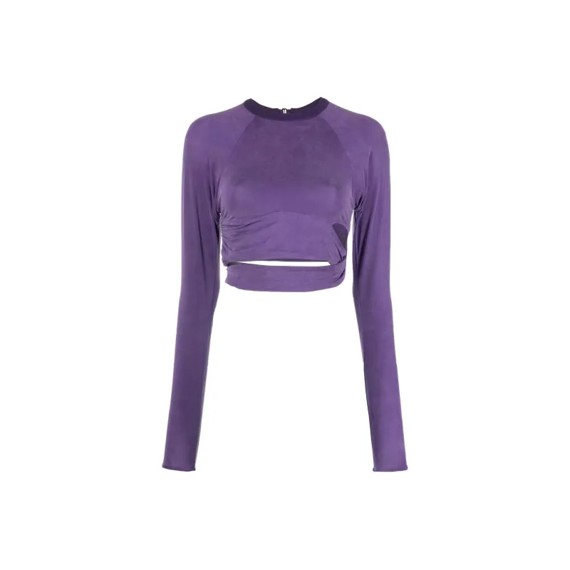 Jacquemus Crop Tops Women's Purple-0