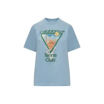 CASABLANCA Metaphysical Tennis Icon T Shirt